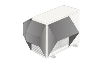 Mitsubishi Electric SH-100-140YDA lumi- ja tuulisuoja